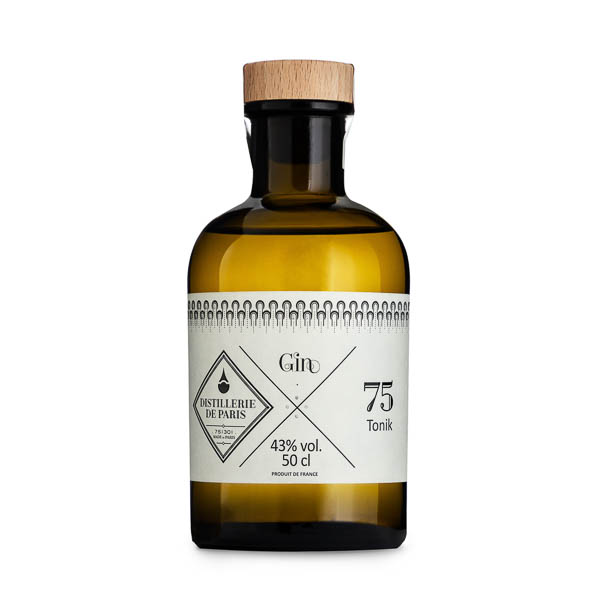 Photo de produiit d'une bouteille de gin