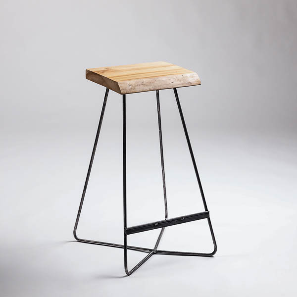 Packshot sur fond gris de mobilier