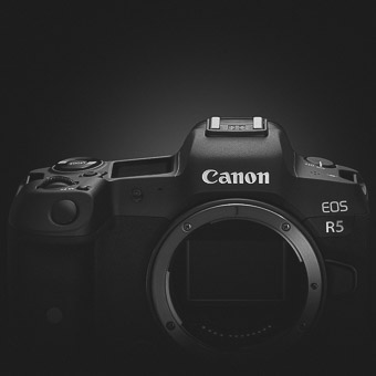 Boitier appareil photographe professionnel de la marque Canon