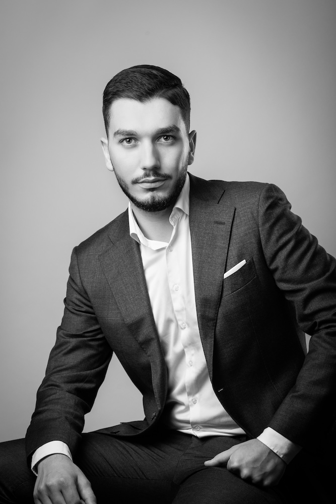 Portrait professionnel en studio
